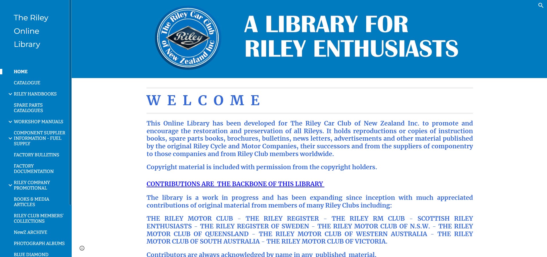 N.Z. Riley Online Library
