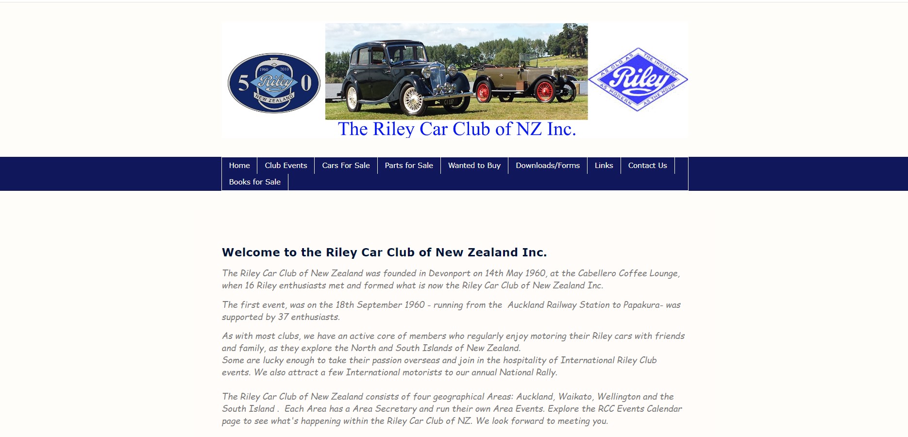 Riley Car Club of N.Z.